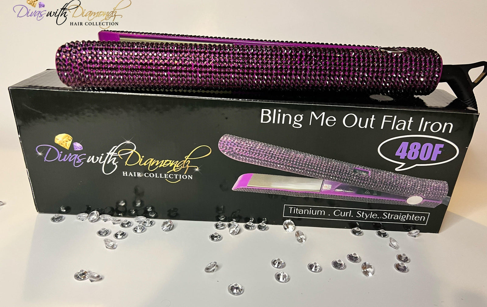 Bling Me Out Flat Iron